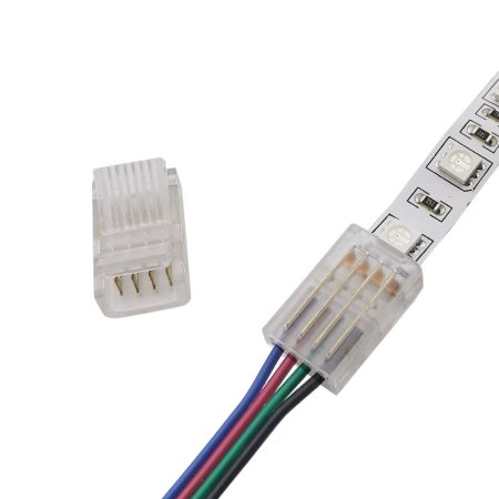 28AWG 4 Pin Wire Connector Cable for RGB LED Strip