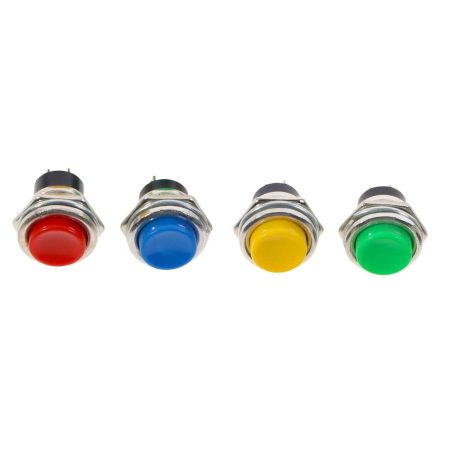 Metal Momentary Push Button N.O 2 pin 16mm