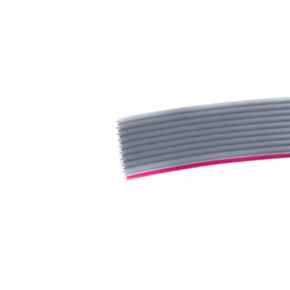 Gray Flat Ribbon Cable 10 Wires per 1 Meter
