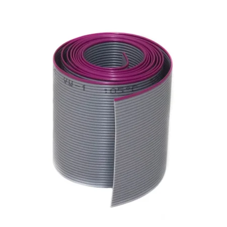 Gray Flat Ribbon Cable 40 Wires per 1 Meter