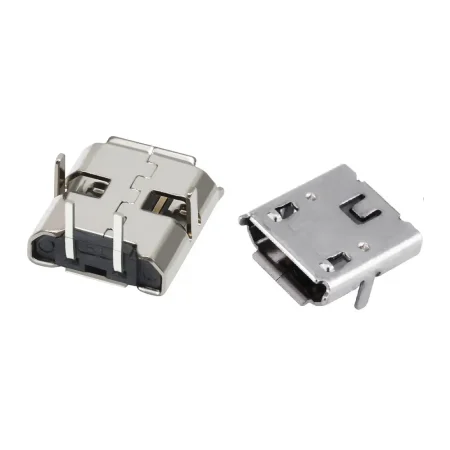 Micro USB Female PCB Type B Connector 2Pin Charging Port