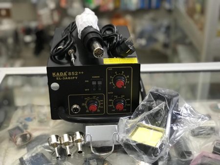 KADA Digital HotAir Soldering Station & Soldering Iron KADA852++ 220V 680W