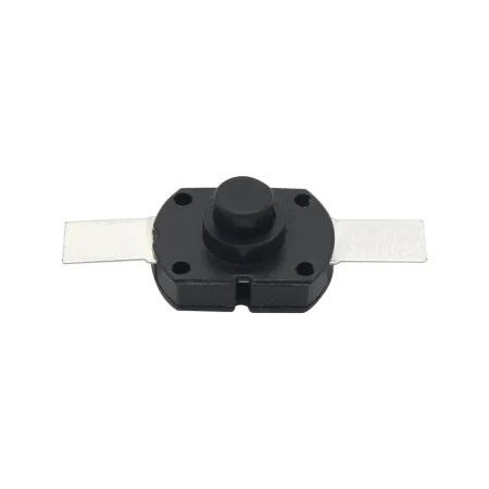 Push Button On/OFF 1612YD 9mm metal plates 1A 30V SPST self-locking tactile switch