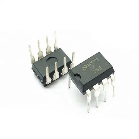 LF353 Wide Bandwidth Dual JFET Input Op-Amp IC DIP-8 Package