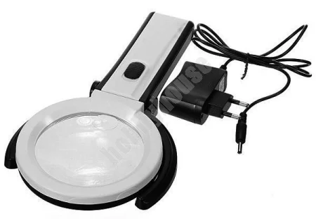 Magnifier desktop 2x/5x-120mm foldable with backlight (10 LED) mg3b-1c