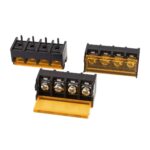 4 Pin Barrier Terminal Block Connector with Flap Cover Lid 9.5 mm HB9500SS-9.5-4p