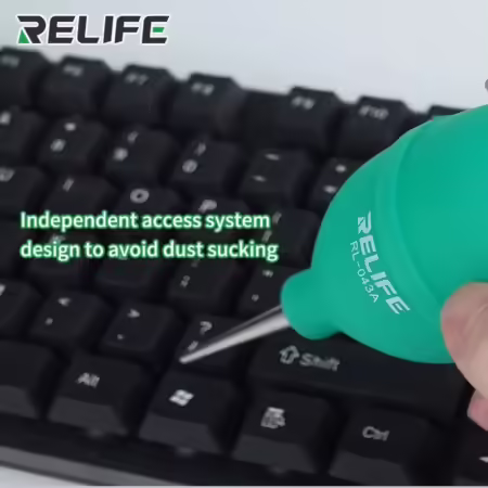 Relife RL-043A 2 In 1 Phone Repair Dust Cleaner Air Blower Ball Dust Cleaning
