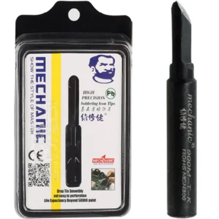 MECHANIC lead-free ESD soldering Tip 900M-T-K Black