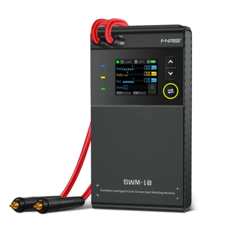 FNIRSI SWM-10 Portable Intelligent Spot Welding Machine with Color Screen and Power Bank Function