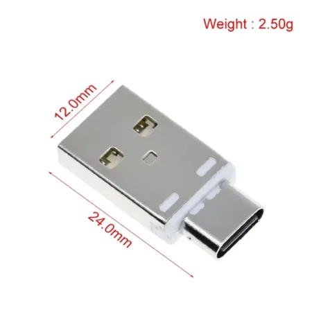 5A Mini Converter TYPE A Male USB To TYPE-C Female USB 3.1 Plug Connector Compatibility QC4.0 QC3.0 PD Mobile Phone Charger