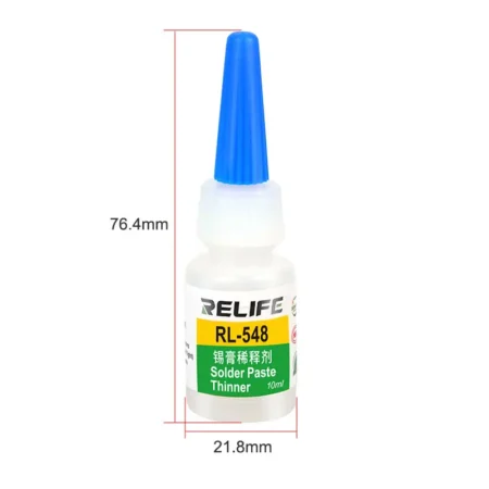 RELIFE Solder Paste Thinner RL-548 For Phone Repair Solder Paste Tin Pulp Debug Water Tool