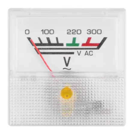 Panel Meter 91L16 AC voltmeter Analog Voltage Meter 300VAC 40*40MM