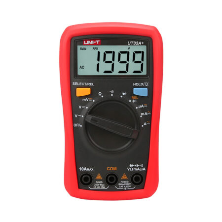 UNI-T UT33A+ PALM SIZED DIGITAL MULTIMETERS