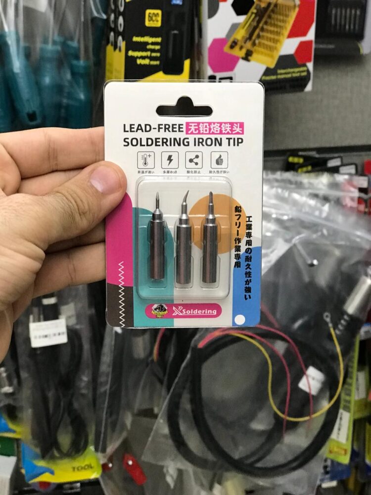 LEAD-FREE Soldering Iron Tips 3PCS High Quality X soldering