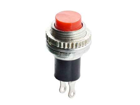 DS-314 10mm Red Momentary Push Button Switch 0.5A 250VAC