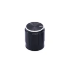 Potentiometer Knob Rotary Switch Cap Black Color 15*17mm 6mm Shaft