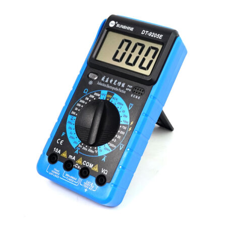 SUNSHINE DT-9205E High Precision Digital Multimeter Automatic On Off Warning AC/DC Voltage Current Resistance Capacitance Tester