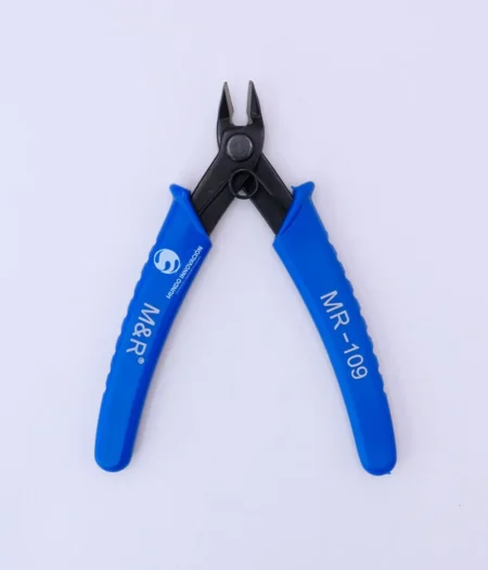 M&R MR-109 Blue/Red Cutter Plier 5-inch Precision Diagonal Cutting Pliers
