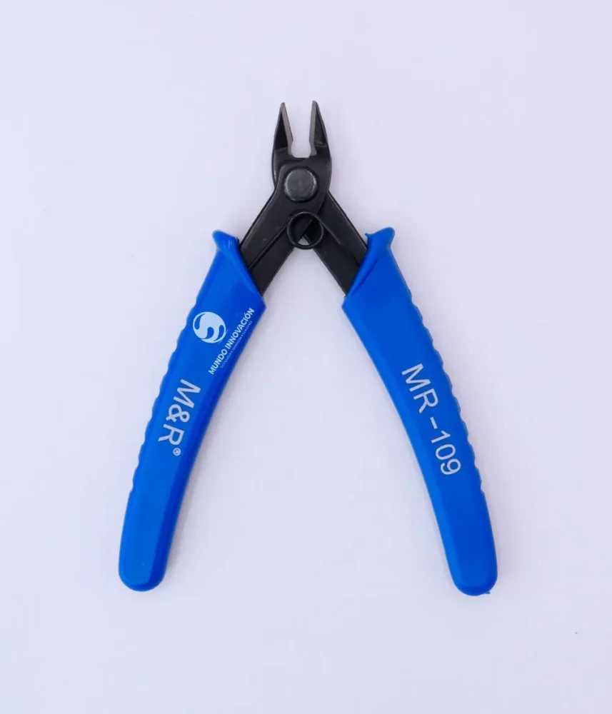 M&R MR-109 Blue/Red Cutter Plier 5-inch Precision Diagonal Cutting Pliers