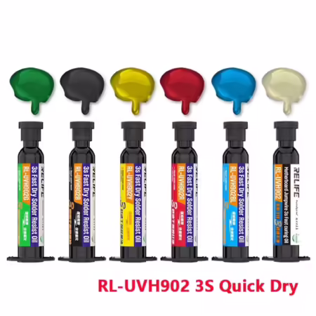 RELIFE RL-UVH902G/B/Y/R/BL 3S Fast Dry UV Curing Mask