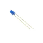 LED Blue Color 3mm Round DIP