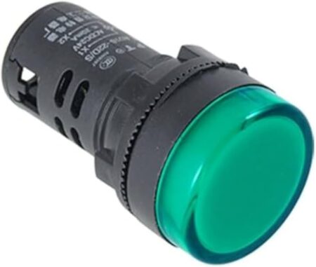 LED Indicator Pilot Light AD22-22DS AC 220V 20mA Green