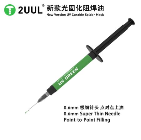 2UUL 10CC good Quality PCB UV Green Curable Solder Mask