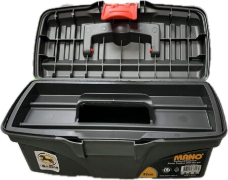 Mano Plastic Toolbox Port Bag 13 inch Red Color C.SR-13R 320x165x136mm
