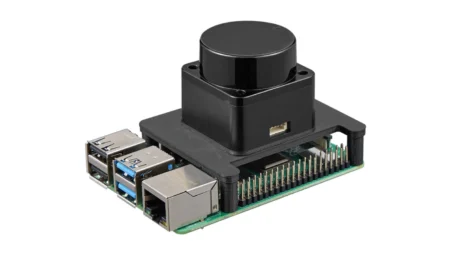 Okdo Lidar HAT Module with Bracket Development Kit for LiDAR_LD06 Raspberry Pi SBC