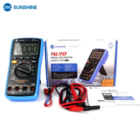 SUNSHINE DT-17N Auto Range LCD Display Multimeter Digital Multimeter Automatic Digital Instrument Tester for phone Repair Tools