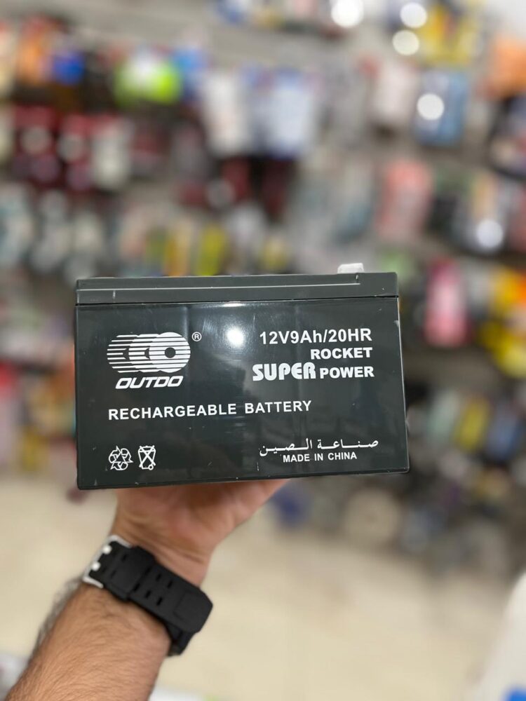 OUTDO Rocket 12V 9Ah lead acid Rechargeable Battery