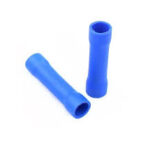 BV2 BLUE Fully Insulated Butt Terminal Yellow 16-14 AWG Cable Butt Connector