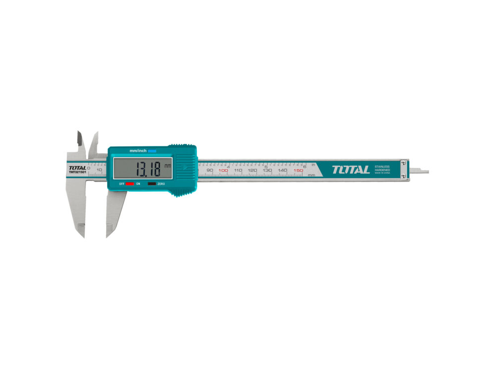 TOTAL Digital Caliper 150mm x 0.01mm TMT321506 IP54