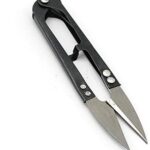 Small Metal Scissors Insulated U-Shaped Scissors