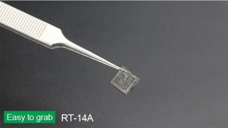 RELIFE RT-14A Precise Tweezers Stainless Steel Straight Tweezers