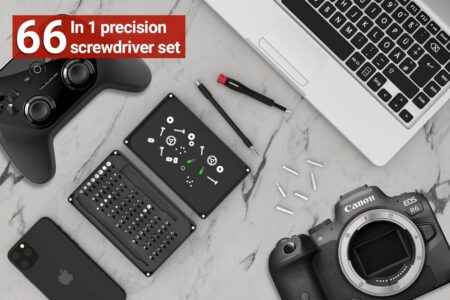 66 in 1 Precision Screwdriver Set Mini Magnetic Torx Screw Driver Bit DIY Electronics Repair Tools Kit