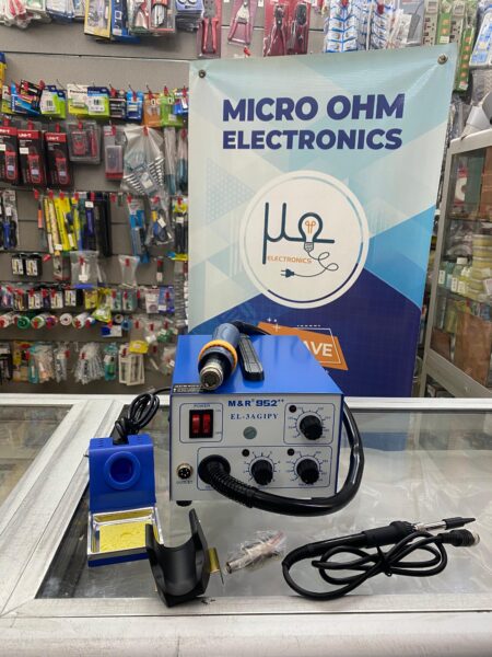 M&R Digital HotAir Soldering Station & Soldering Iron MR 852D++