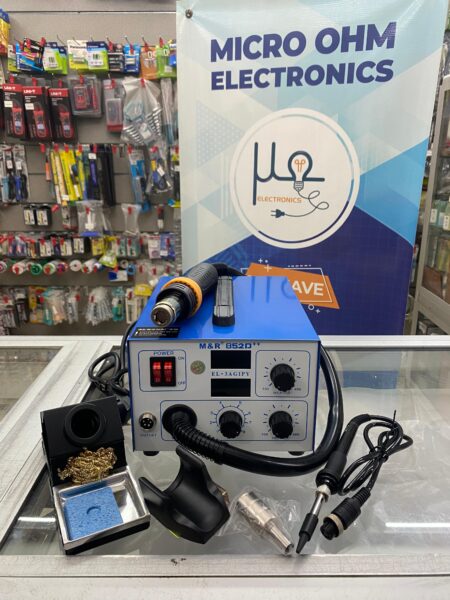 M&R Digital HotAir Soldering Station & Soldering Iron MR 852D++