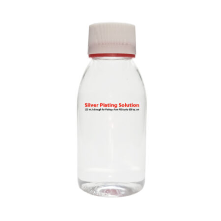 Silver Plating Solution 125mL for Electronic Boards