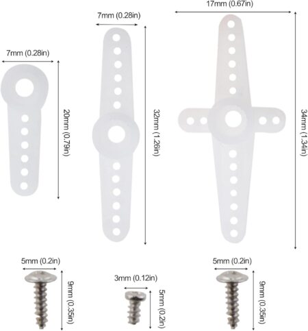 Servo SG90 Motor Accessories Set of Horns And Screws For SG90/MG90