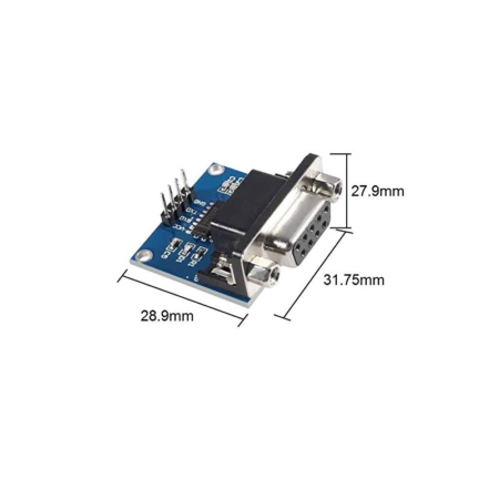 RS232 to TTL Serial Interface Module With DB9 Connector