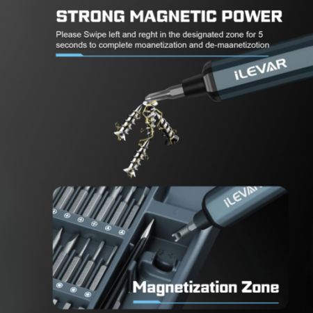 Precise Electric Screwdriver Set 68 in 1