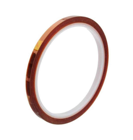 8mm High Temperature Heat Resistant Kapton Tape Polyimide – 30 Meter Roll