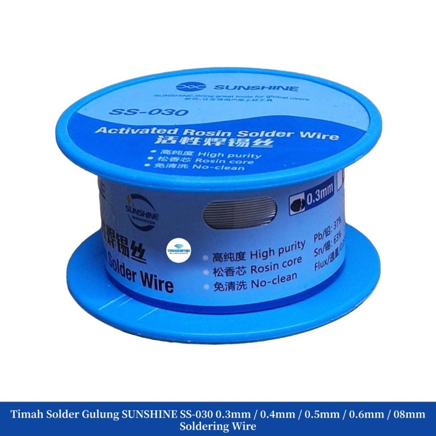 SUNSHINE SS-030 Solder Wire 0.4mm Sn:63% 40g High Quality