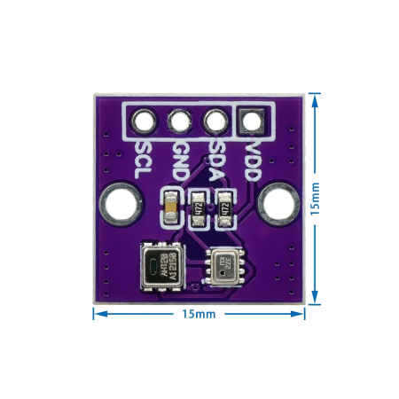 AHT20+BMP280 Temperature Humidity and Air Pressure Module