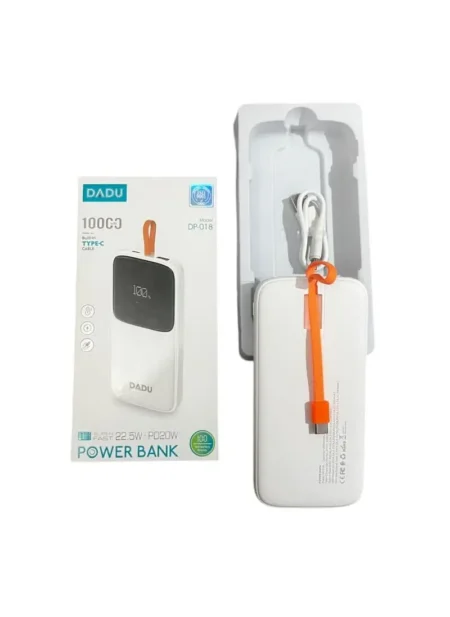 DADU DP-018 Power Bank 10000mAh 22.5W PD Fast Charging with LED Display & Type-C