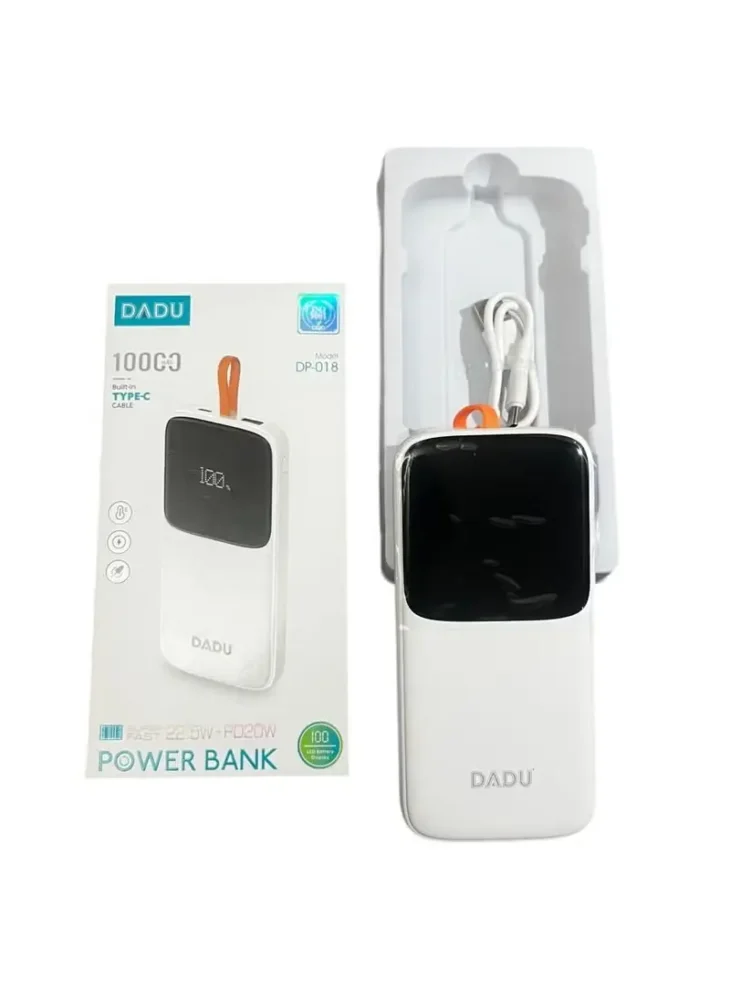 DADU DP-018 Power Bank 10000mAh 22.5W PD Fast Charging with LED Display & Type-C