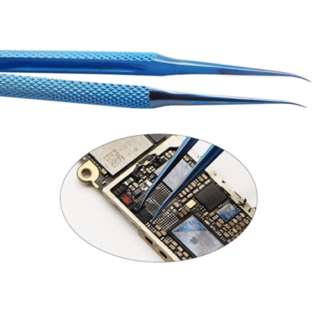 KIMEI TD-15 Curved Titanium Alloy Tweezers