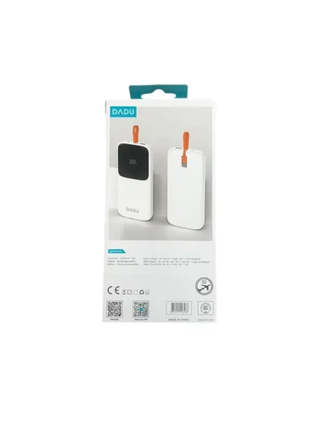 DADU DP-018 Power Bank 10000mAh 22.5W PD Fast Charging with LED Display & Type-C