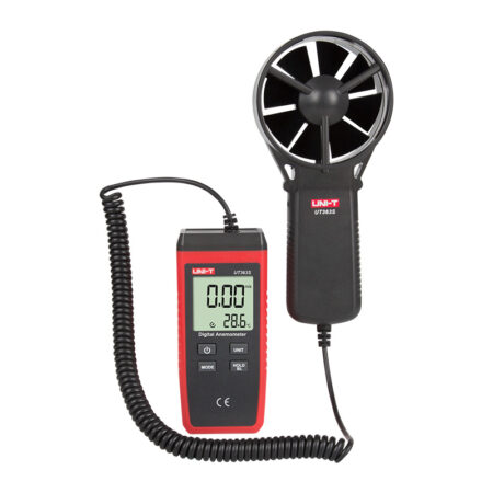 UT363S Digital Anemometer – Split-Type Wind Speed Meter with Temperature Display